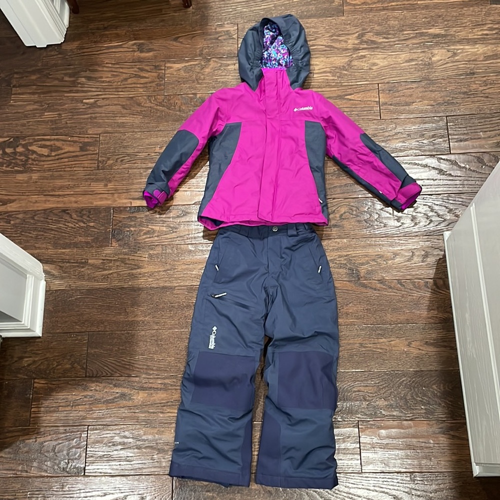 Little Girls Ski Jacket and Pants